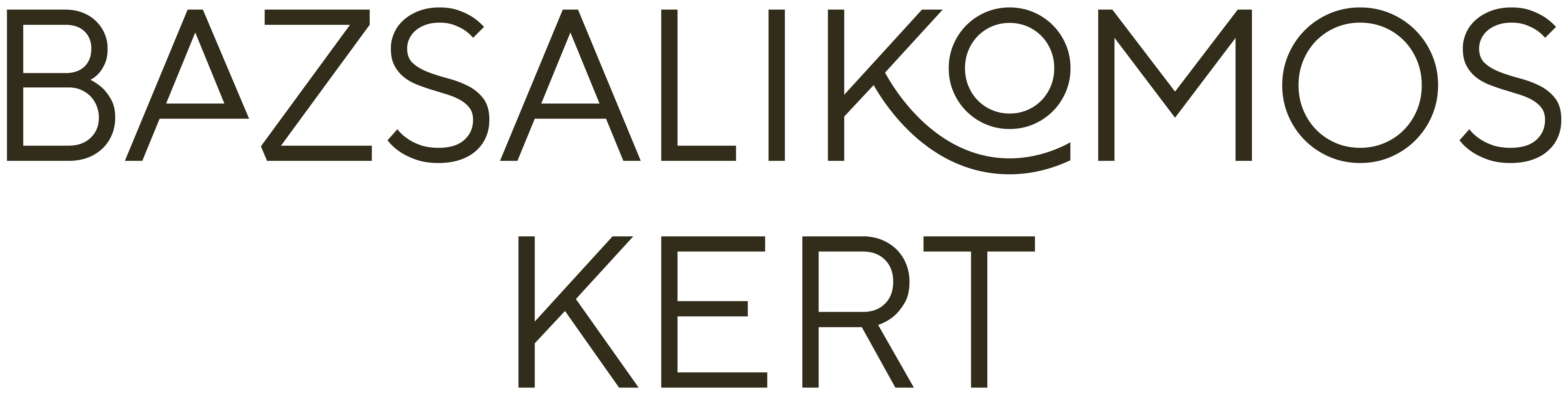 Bazsalikomos kert logo